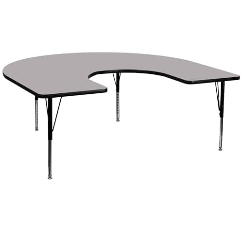 Flash Furniture Horseshoe Table