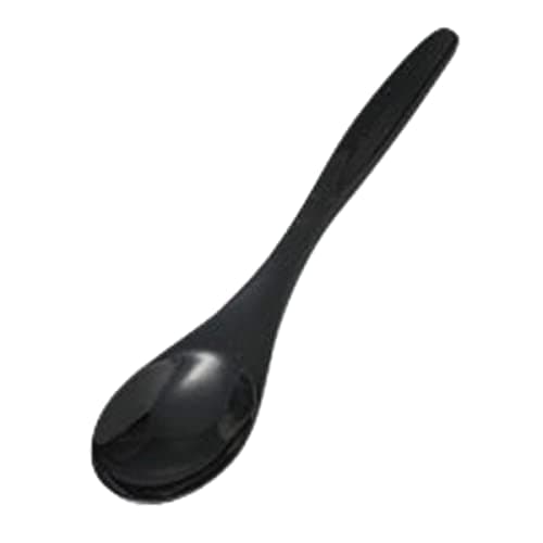 Slim Black Chawan Spoon