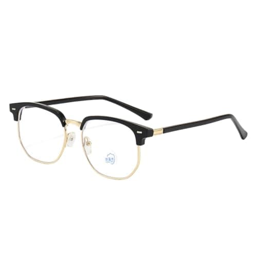 Vintage Semi-Rimless Blockers