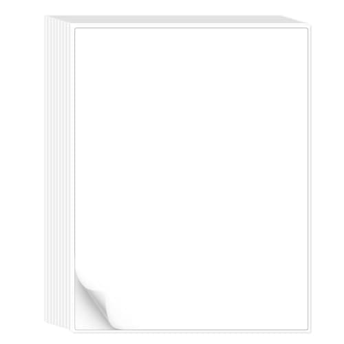 Full-Sheet White Labels