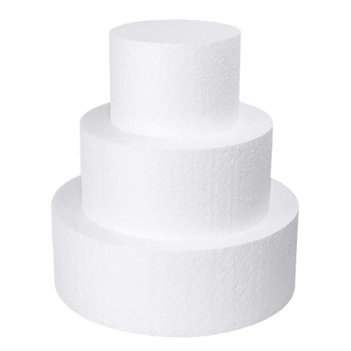 3-Tier Foam Cake Dummies