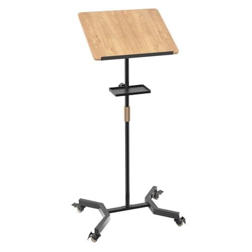 Mobile Lectern with Storage