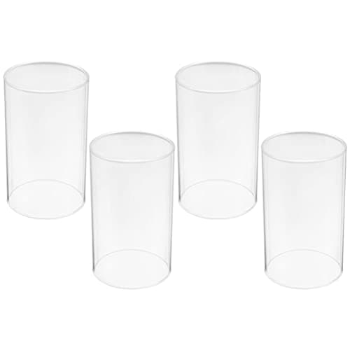 Clear Glass Chimney Covers