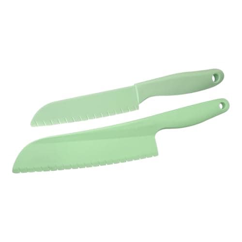 Plastic Serrated Knife Set