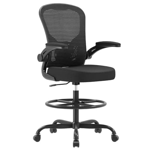 Ergonomic Mesh Drafting Chair