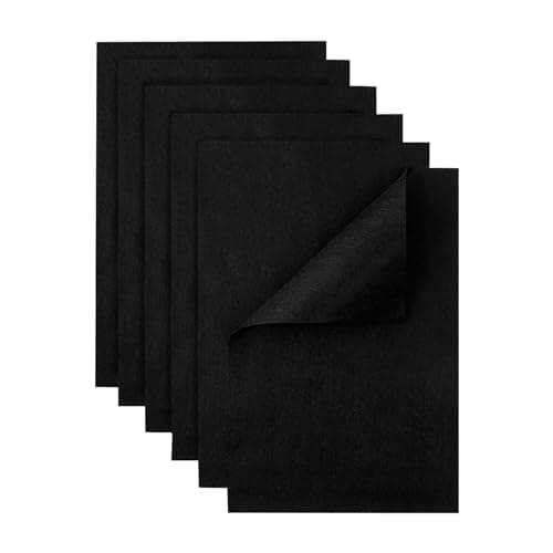 Black Felt Craft Squares