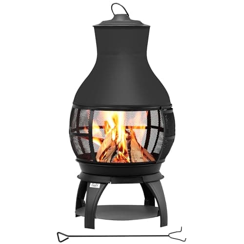 Classic Cast-Iron Chiminea