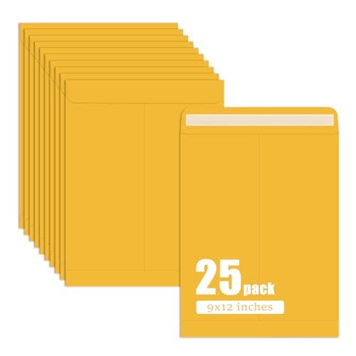 9×12 Manila Envelopes