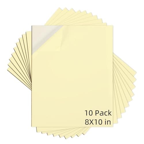 8x10 Self-Stick Pack