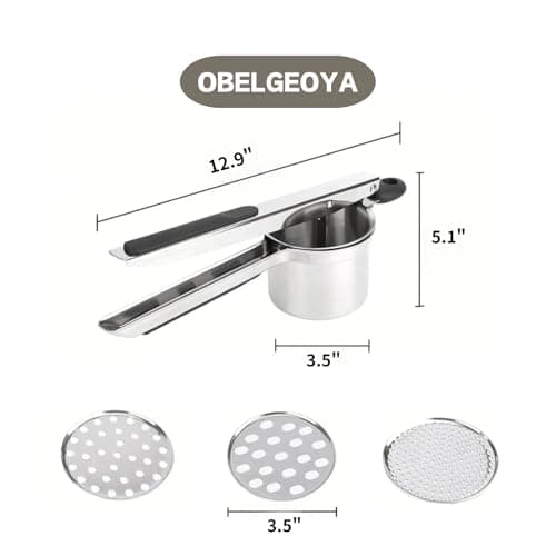 15oz Stainless Steel Ricer