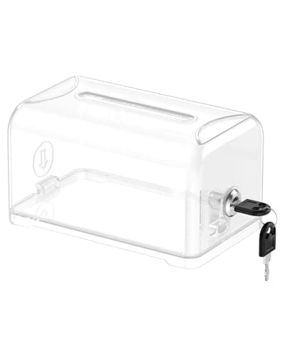 Clear Acrylic Donation Box