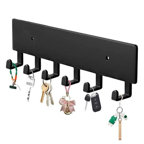 Compact 6‑Hook Rack