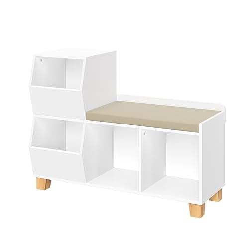Toy Storage Organizer Bench