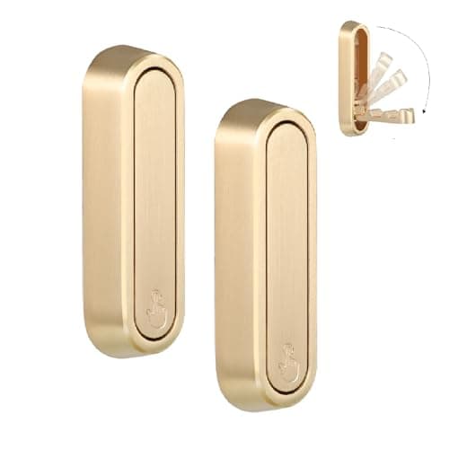 Foldable Gold Wall Hooks