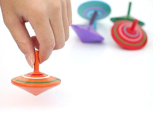 Wooden Painted Spinners