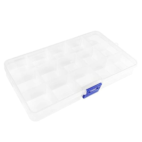 Clear Adjustable Tackle Box