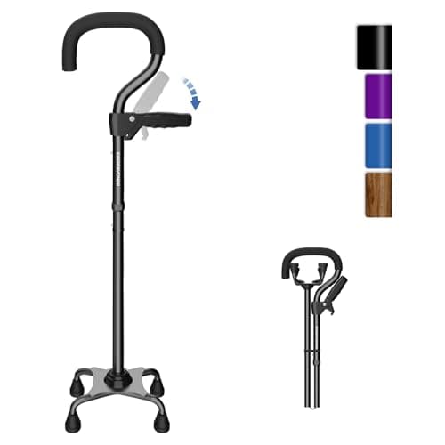 KingPavonini Quad Cane