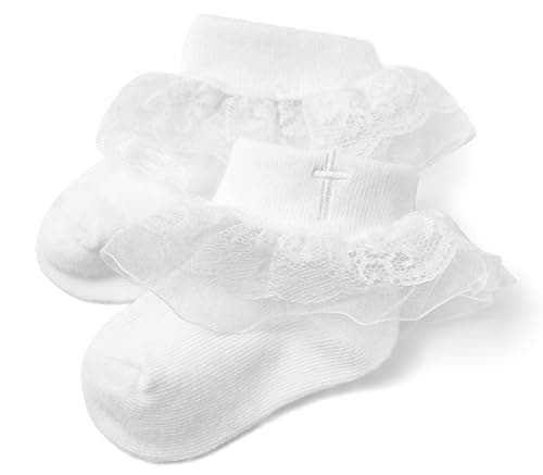 Frilly Baptism Socks