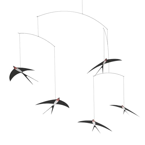 DIY Swallow Mobile