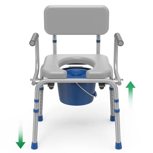 Loyoda Drop-Arm Commode