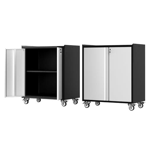 Rolling Steel Utility Cabinet