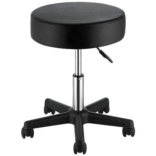 Thick-Cushion Rolling Stool