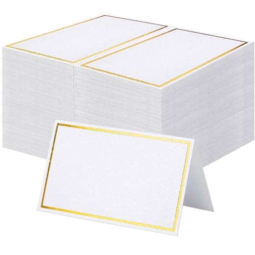 Gold Foil Place Cards