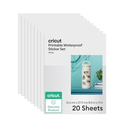 Cricut Waterproof Stickers