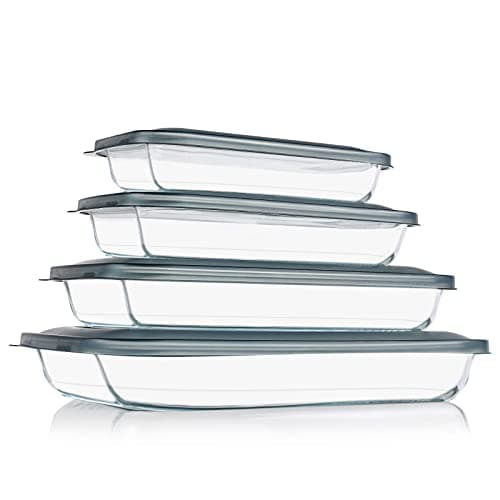 8-Piece Glass Bake Set