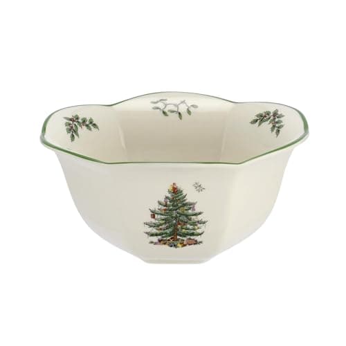 Festive Hexagonal Bowl