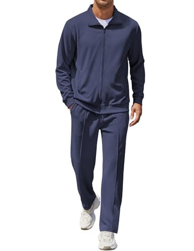 COOFANDY Jacquard Tracksuit