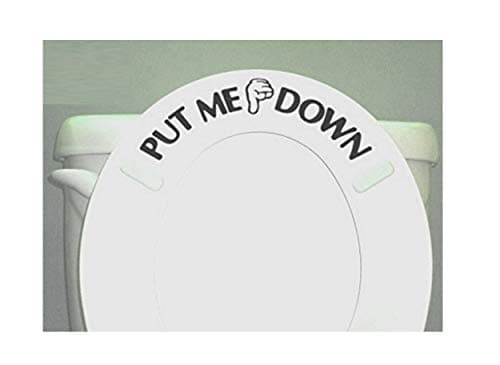 The Best Toilet Lid Decals