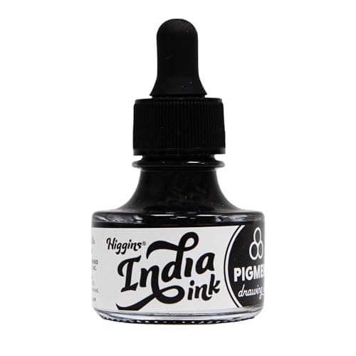 Black India Drawing Ink