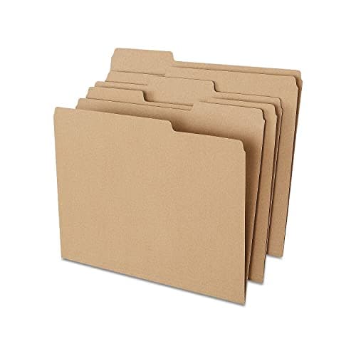 Kraft 1/3-Cut Folder
