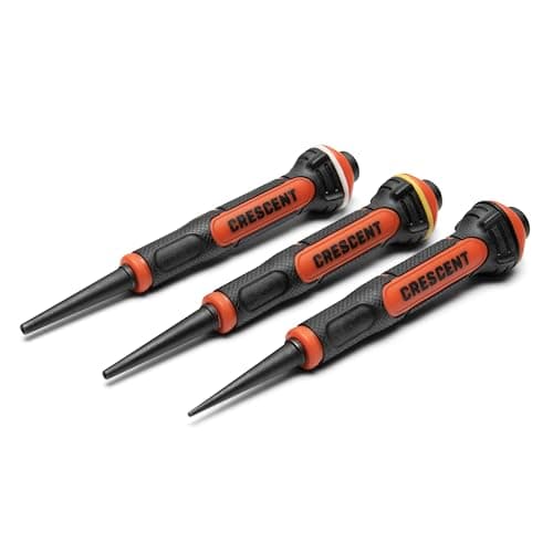 3-Piece Gripped Punch Set