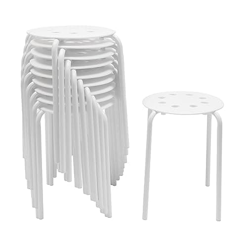 10-Pack Stackable Stools