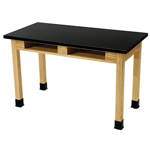 National 48″ Wood Lab Table