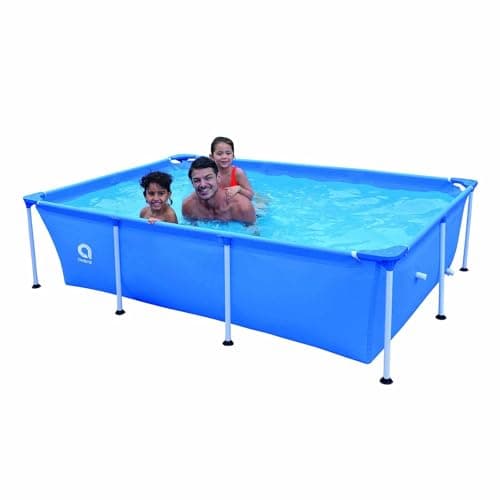 Spacious Rectangular Steel Pool