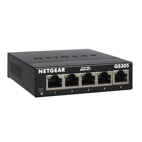 Compact 5-Port Gigabit Switch