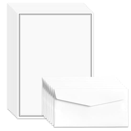 Black Border Stationery