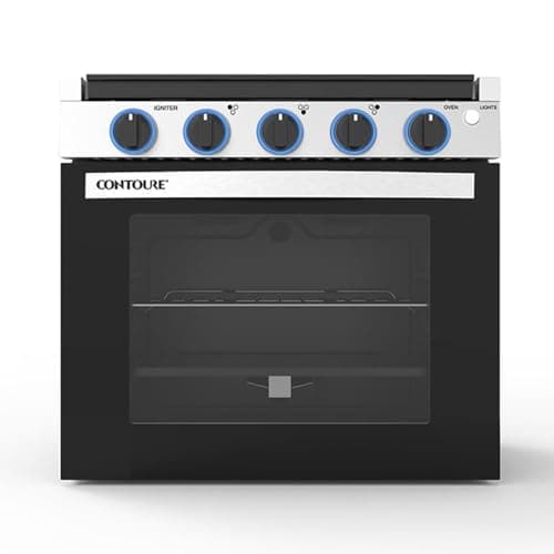 Compact 3-Burner RV Range