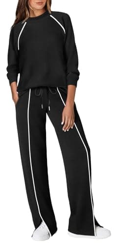 WIHOLL Mock-Neck Set