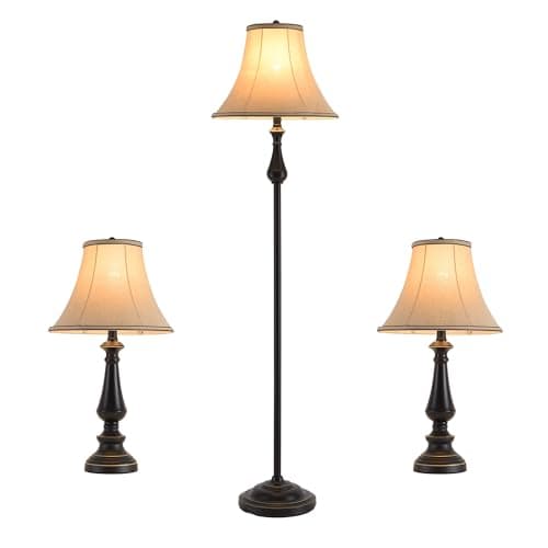 3-Piece Classic Lamp Set