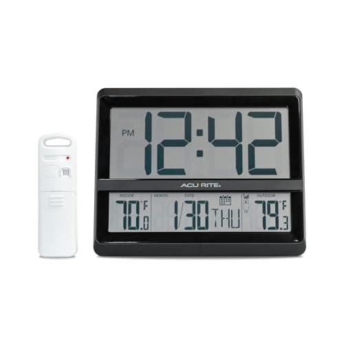AcuRite Large Atomic Clock