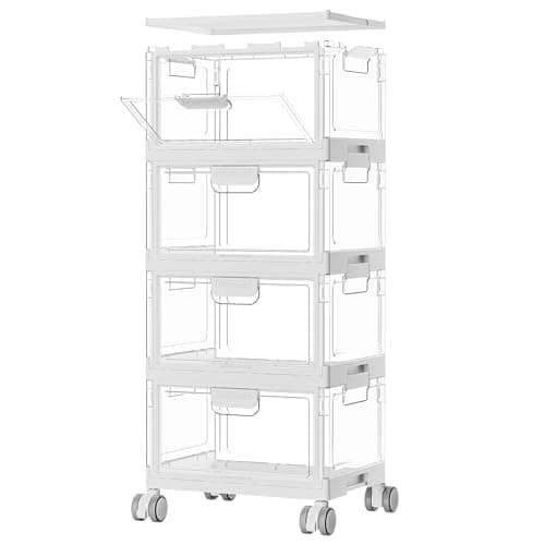 4-Tier Rolling Storage