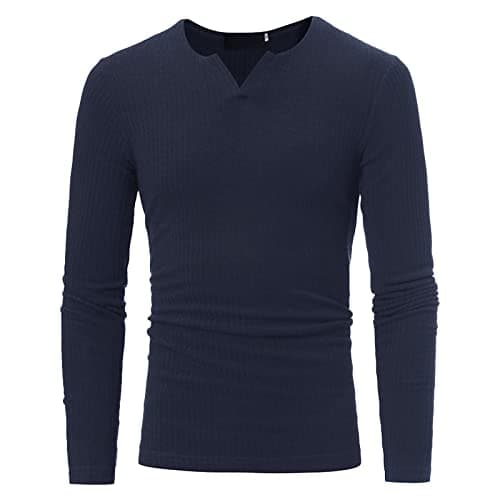 Ribbed Muscle Henley