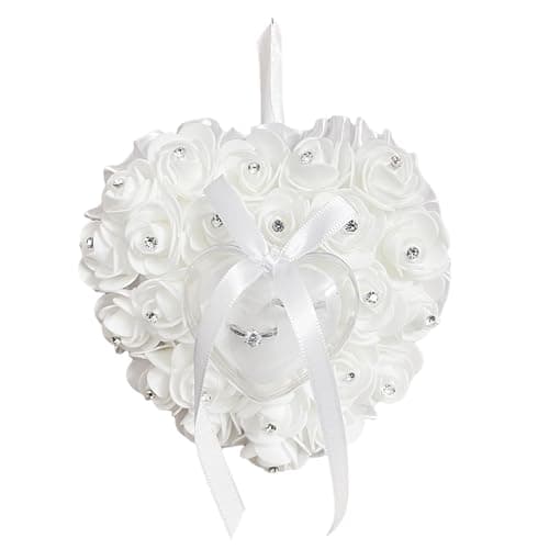 COSLANLEE Heart Ring Box
