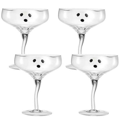 Novelty Ghost Margarita Glasses
