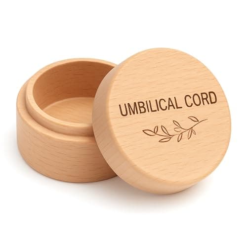 Round Beech Keepsake Box