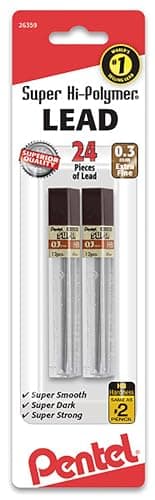 Pentel 0.3mm Extra-Fine
